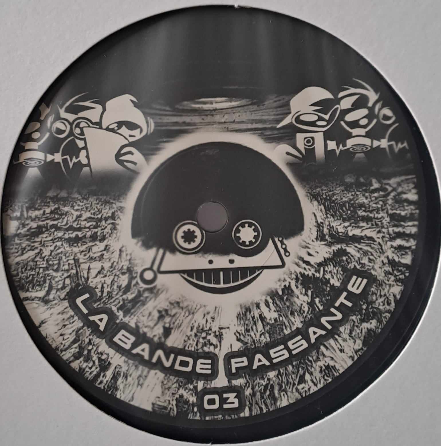 La Bande Passante 03 (dernières copies en stock) - vinyle freetekno